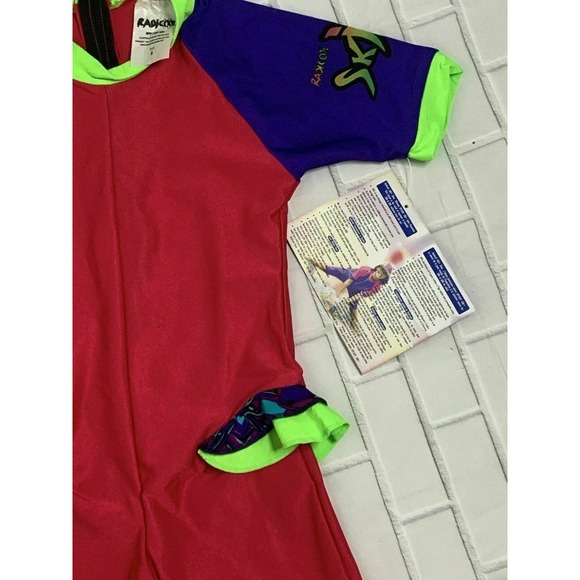 Radicool Skins Girls 100+ SPF Sun Protection Pink Swim Wetsuit Size 1 - Picture 3 of 5